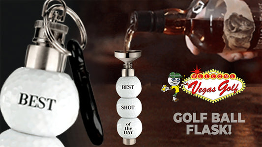 ⛳️ The Golf Ball Flask: The Perfect Gift for Golfers Who Have Everything!