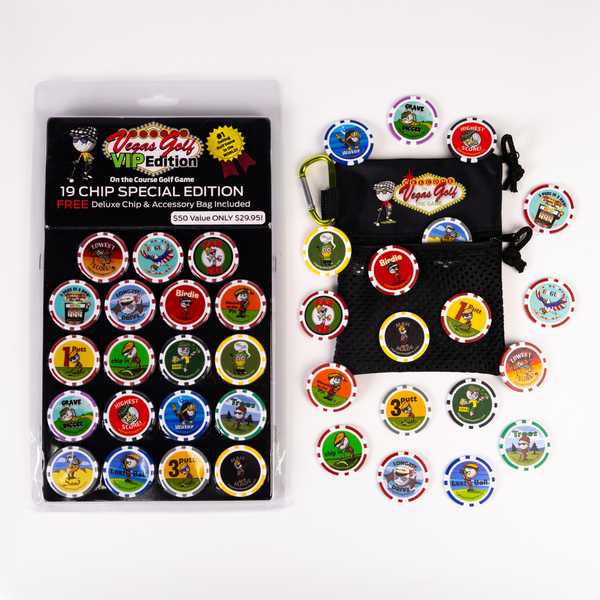 19 Chip VIP Edition | Vegas Golf Course Gambling Game – Vegas Golf