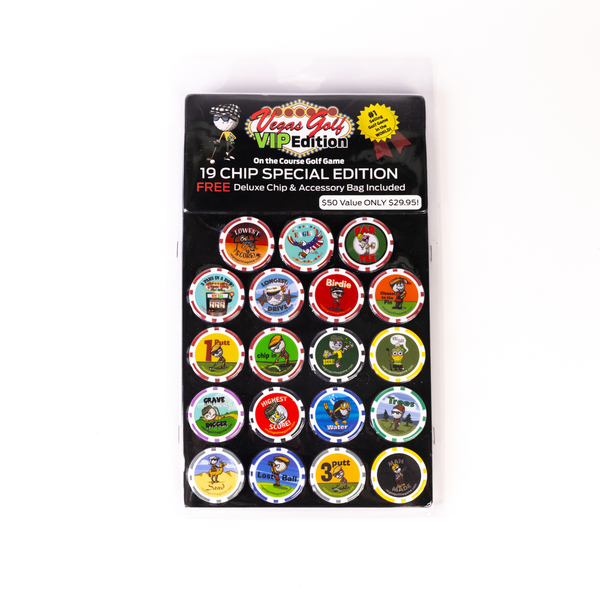 19 Chip VIP Edition | Vegas Golf Course Gambling Game – Vegas Golf