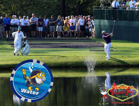 Water golf game chip