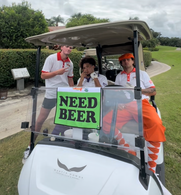 NEED BEER GOLF TOWEL with FREE Beer Chip from Vegas Golf