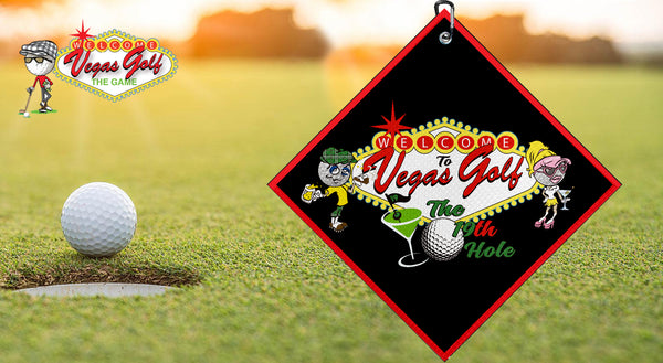 19th Hole Golf Towel – Vegas Golf The Game