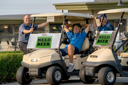 BONUS! NEED BEER GOLF TOWEL with Beer Chip Game