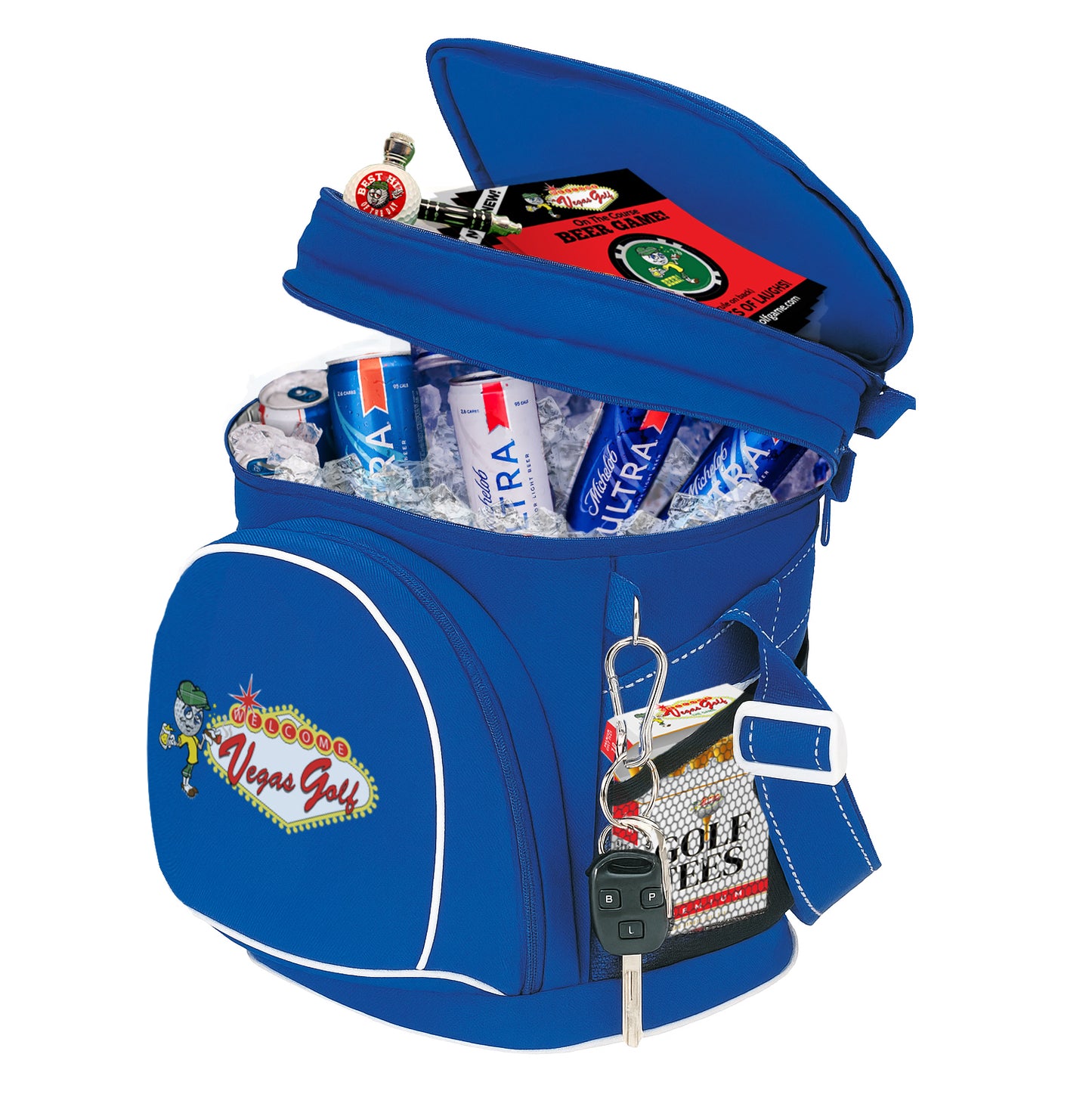 Vegas Golf Beer Bag Cooler with FREE BEER CHIP GAME!