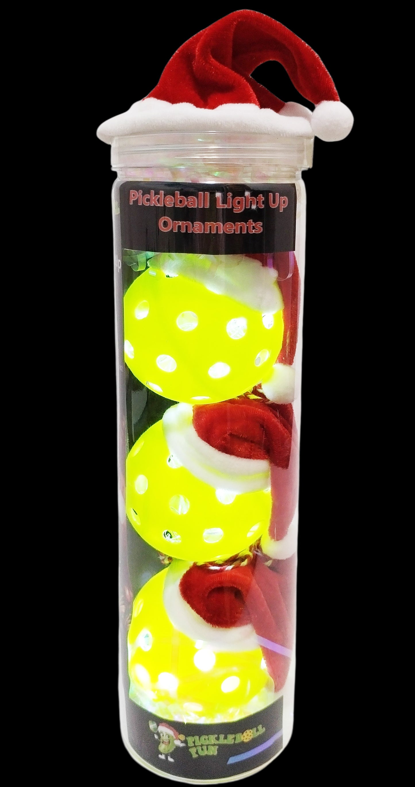 NEW Pickleball Christmas Ornament! FREE Pickleball Keychain Included