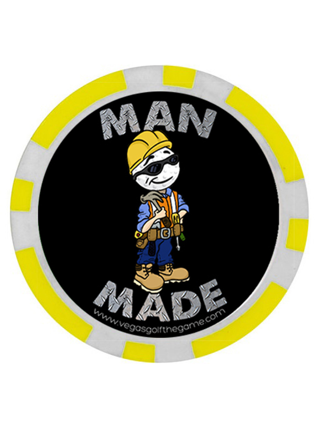 MAN-MADE Golf Poker Chips