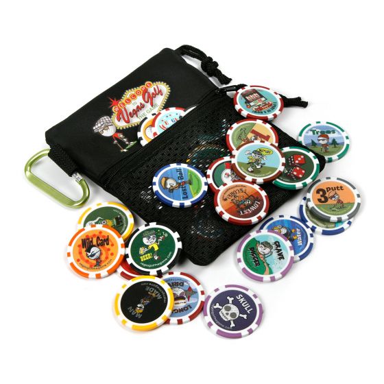 Golf Poker Chips