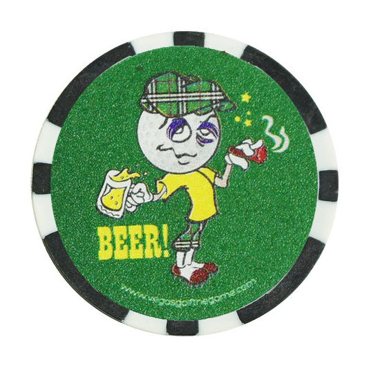 NEED BEER GOLF TOWEL with FREE Beer Chip from Vegas Golf