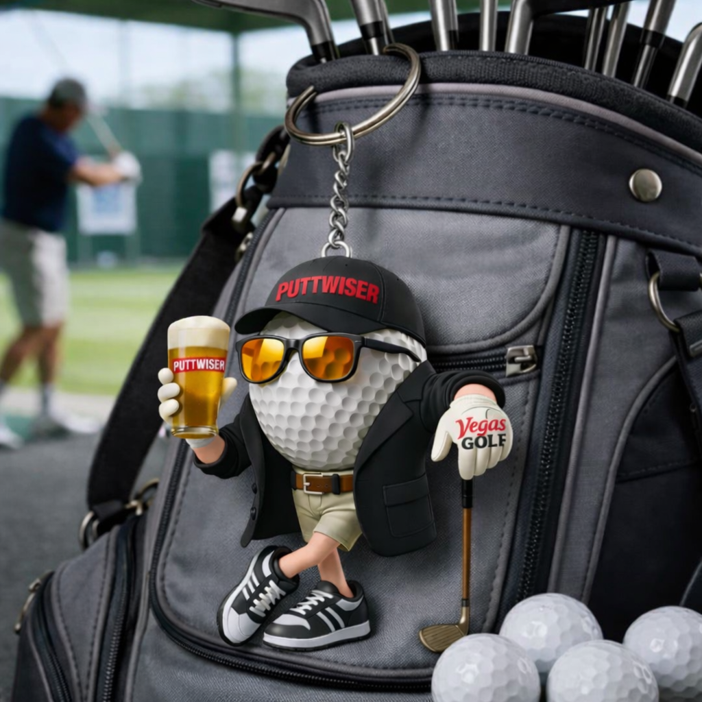 Golf Keychain Vegas Golf Hilarious- Coming soon