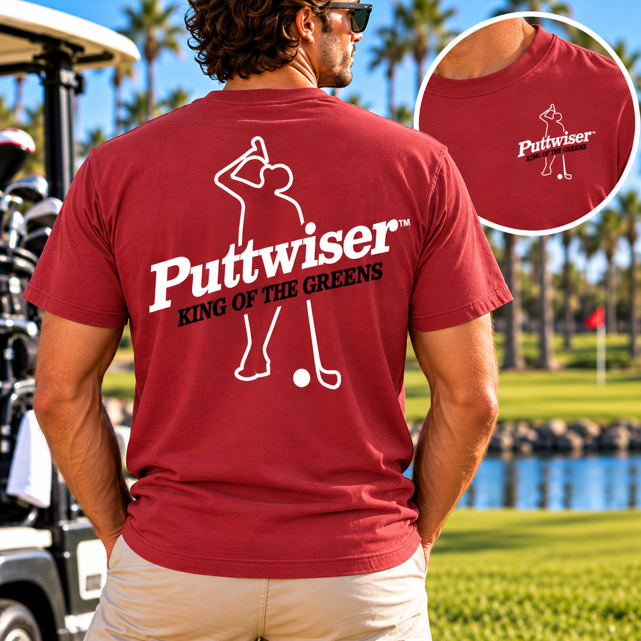 NEW PUTTWISER VINTAGE GOLF LIFESTYLE SHIRTS