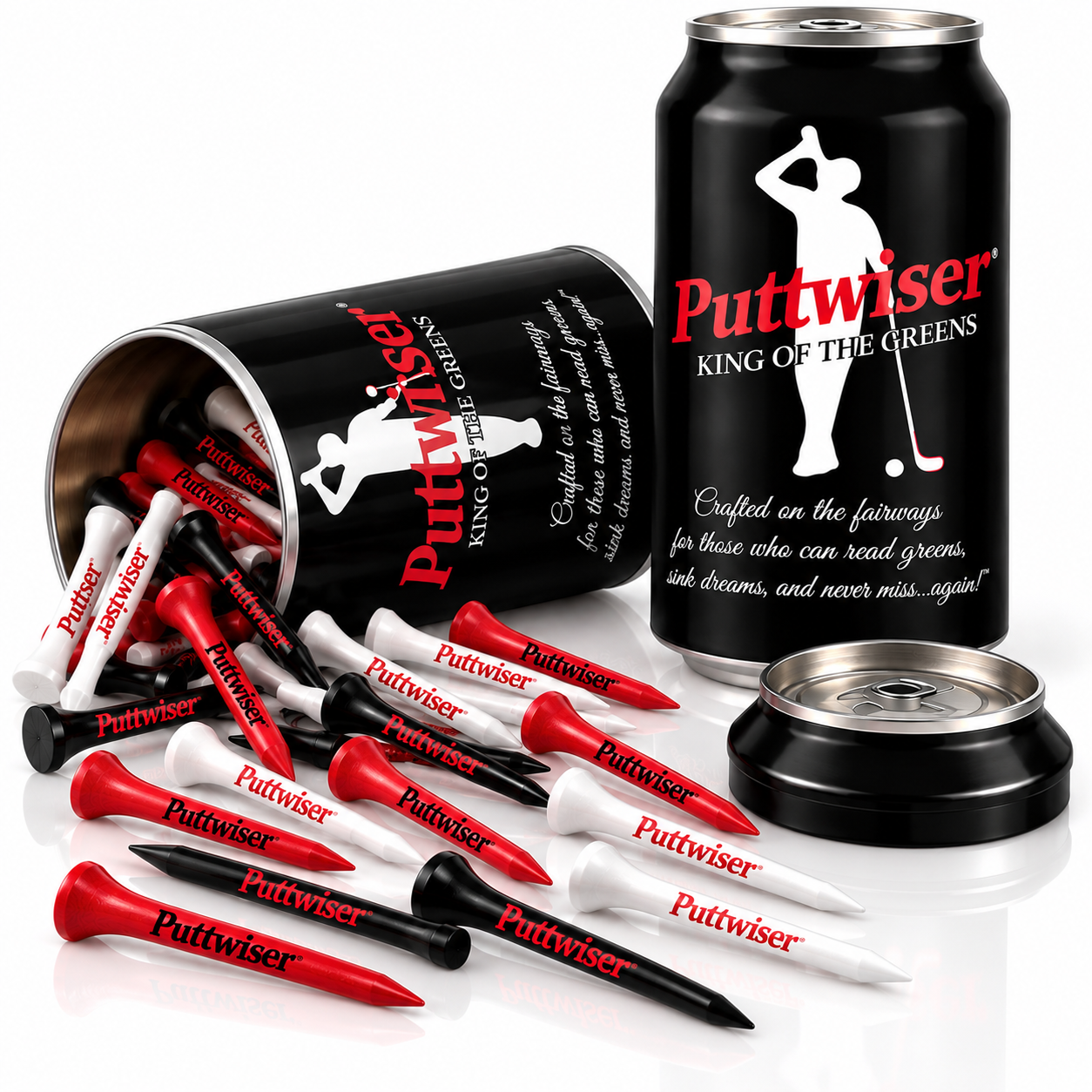 PUTTWISER® BEER CAN TEES Coming Soon!