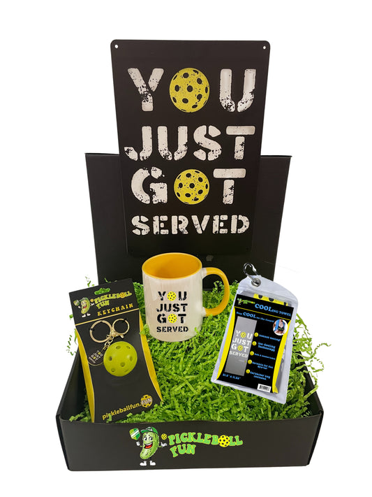 Pickleball Pickle Pack Gift Pack-You Just Got Served!  under golf gift packs