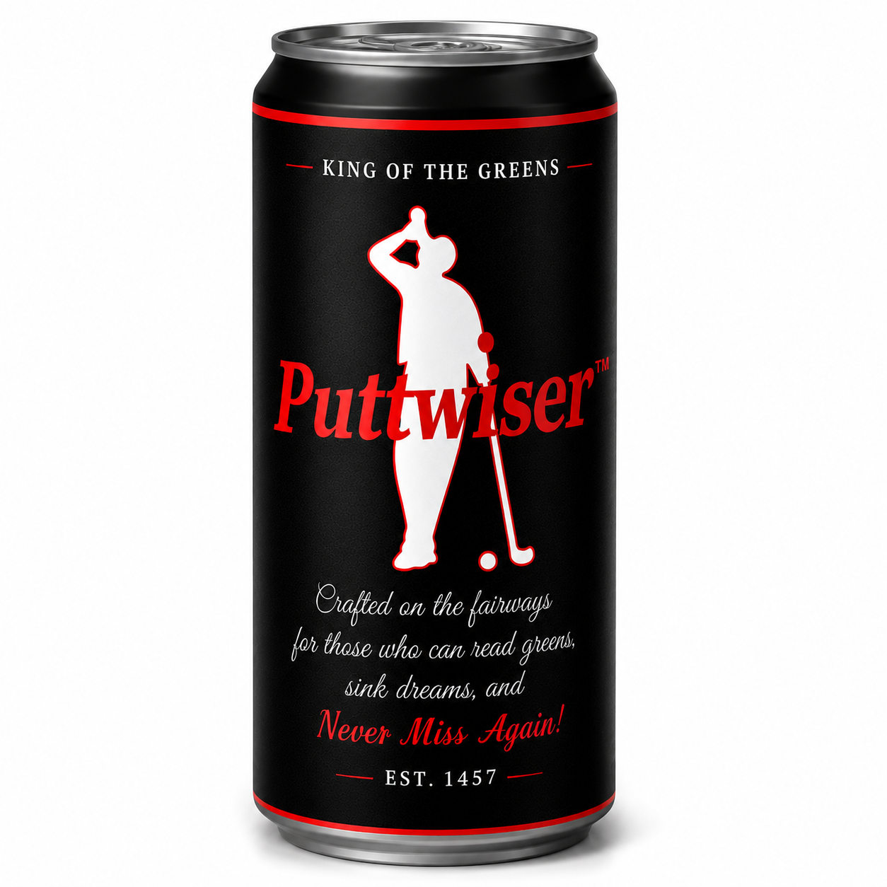 COMING SOON! Hilarious Puttwiser™ Magnetic BEER CAN Caddy Can Gift Set