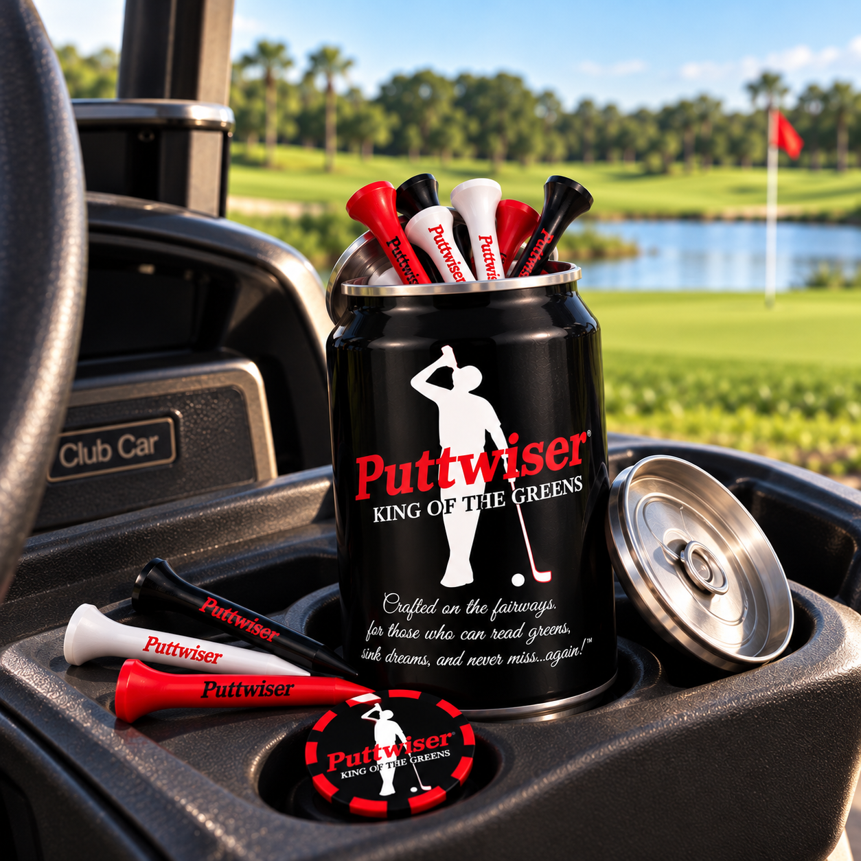 PUTTWISER® BEER CAN TEES Coming Soon!