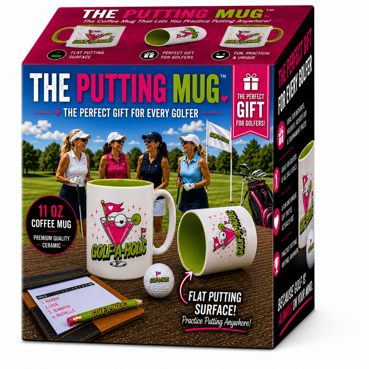 Golf-A-Holic Putting Mug