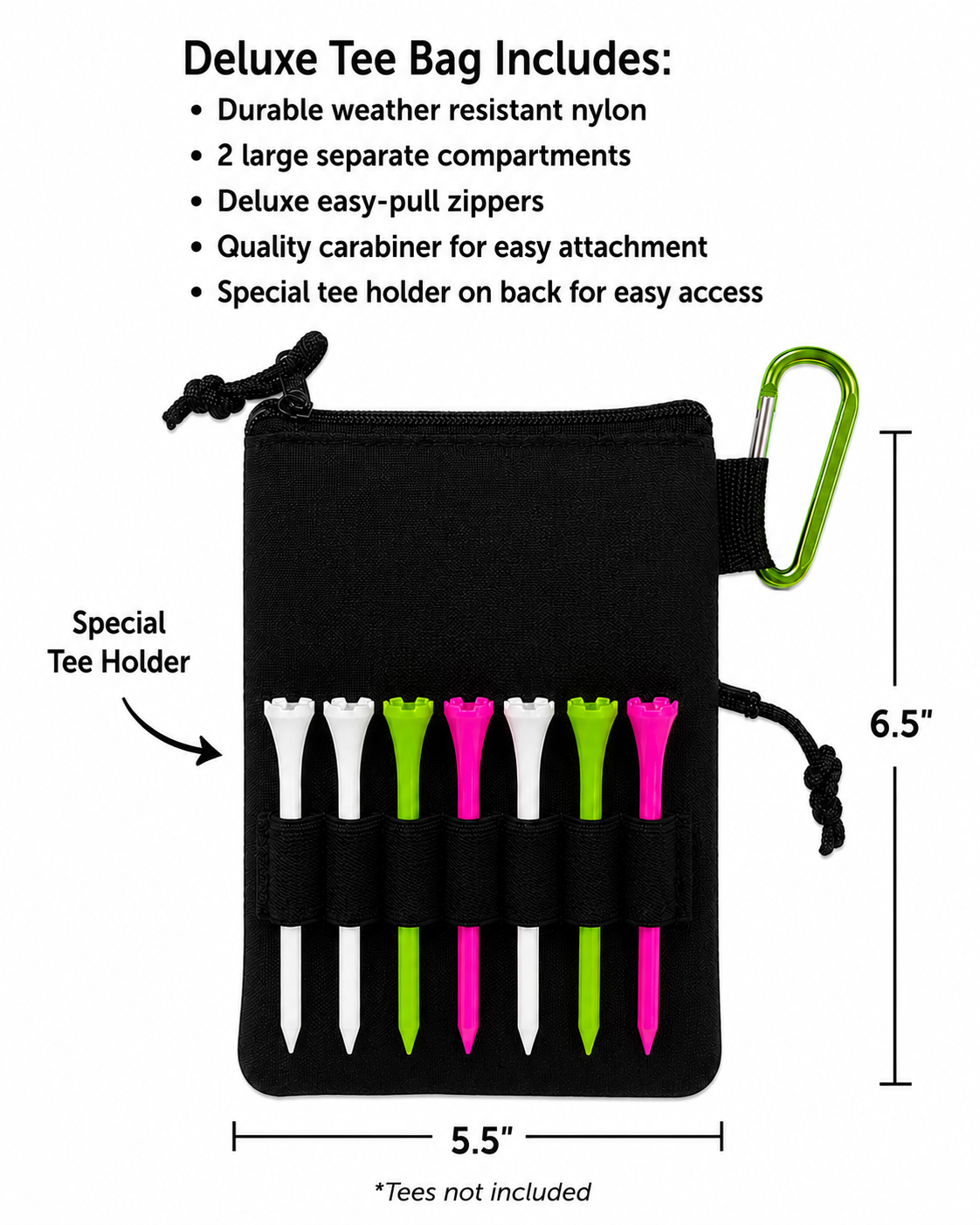 Ladies Golf-A-Holic Tee Bag