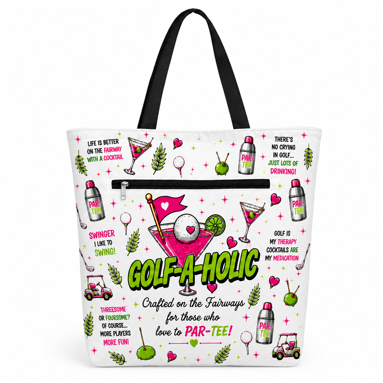 NEW GOLF-A-HOLIC TOTE! available 9/15