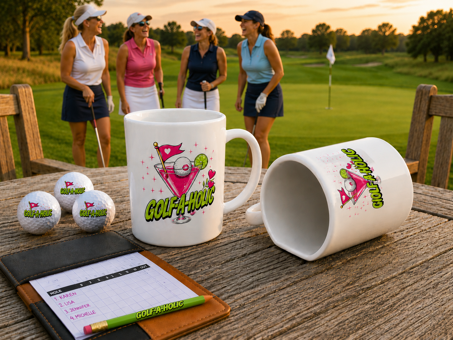 Golf-A-Holic Putting Mug