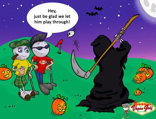 Halloween E-Card Just Be Glad