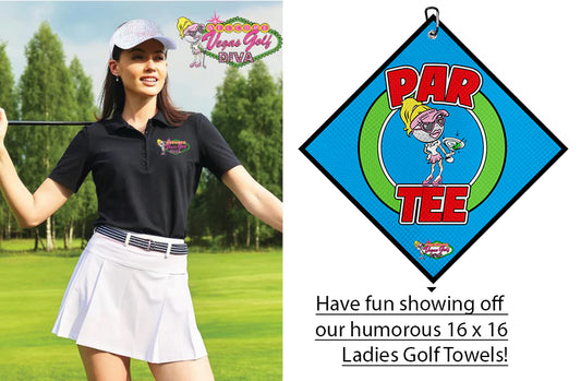 Ladies Par Tee Golf Towel