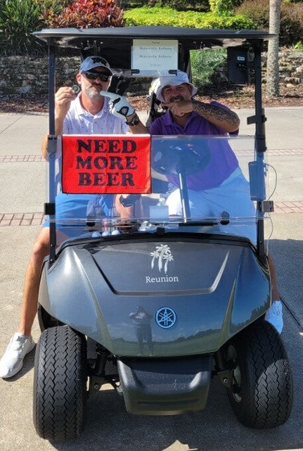 Vegas Golf "FOR HIM" High Roller/Beer Me Golf Towel Golf Gift Pack