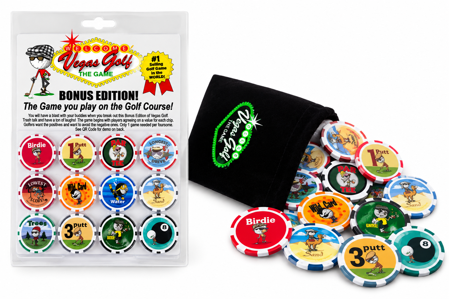 12 Chip Edition On-Course Golf Game | Fan Favorite