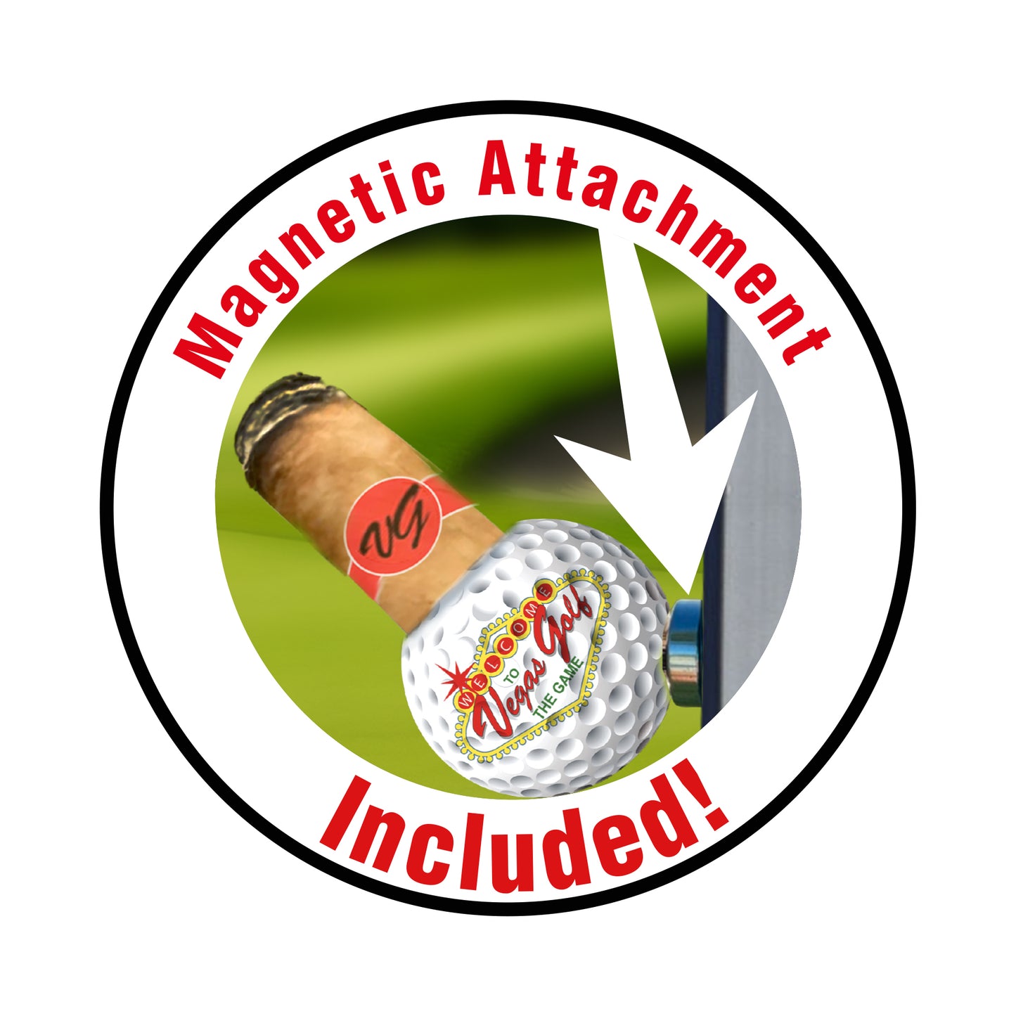 ORDER NOW! Authentic Golf Ball STOGIE HOLDER