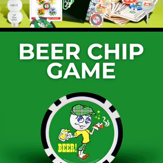 Vegas Golf Beer Chip – The Ultimate Golf Drinking Game for the Course
