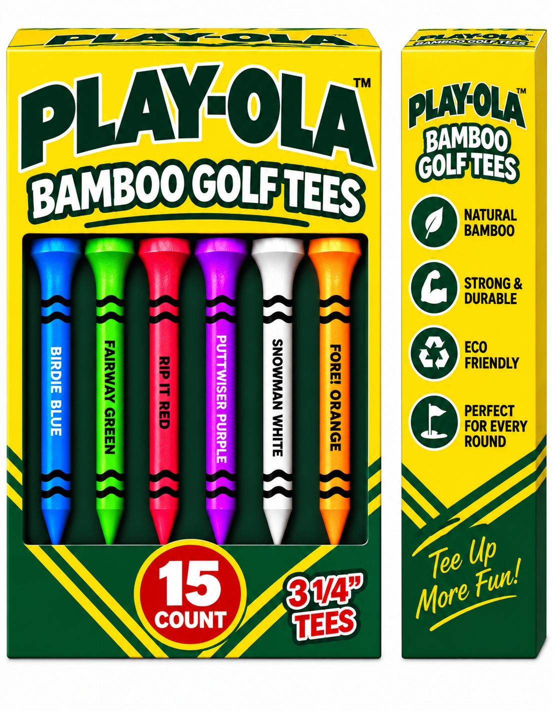Coming Soon! PLAY-OLA Funny Golf Tees