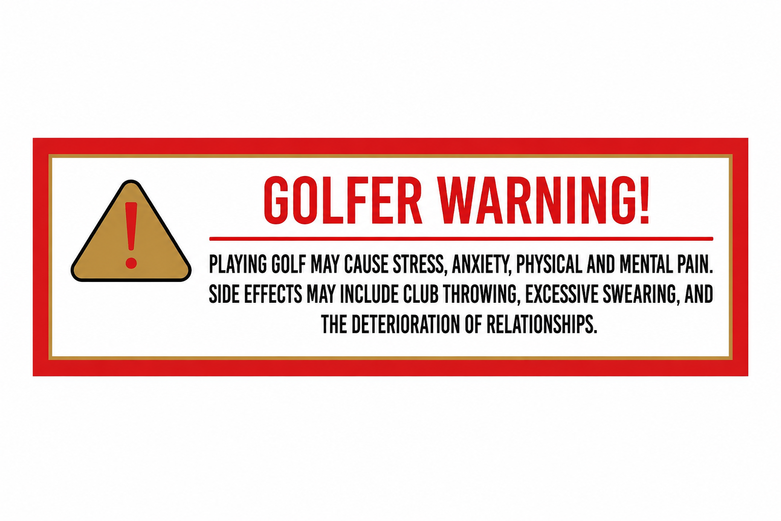 Hilarious Cigarette Golf Tees
