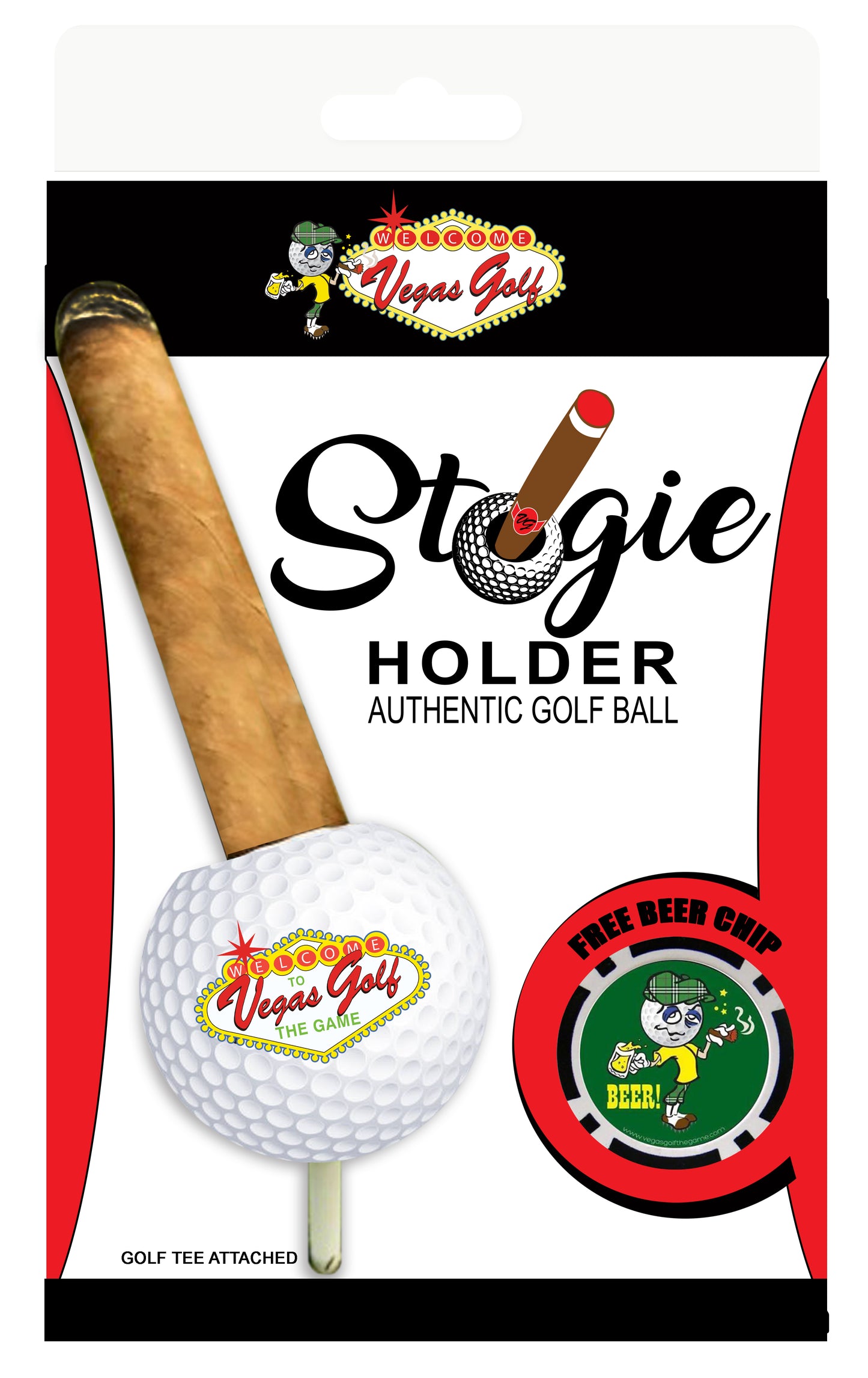 COMING SOON! Authentic Golf Ball STOGIE HOLDER