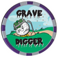 Grave Digger Golf Poker Gambling Chip