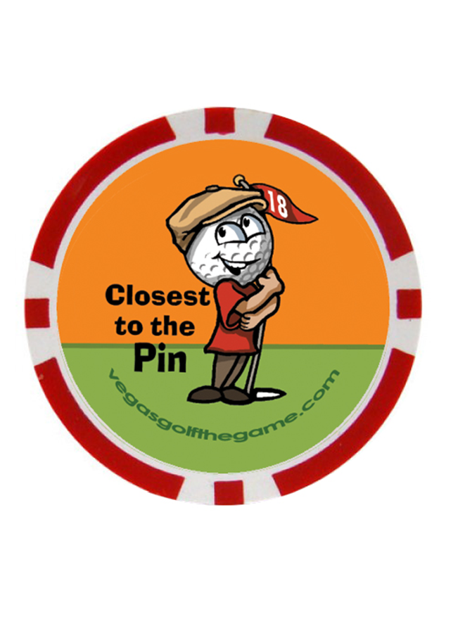 closest to the pin chip