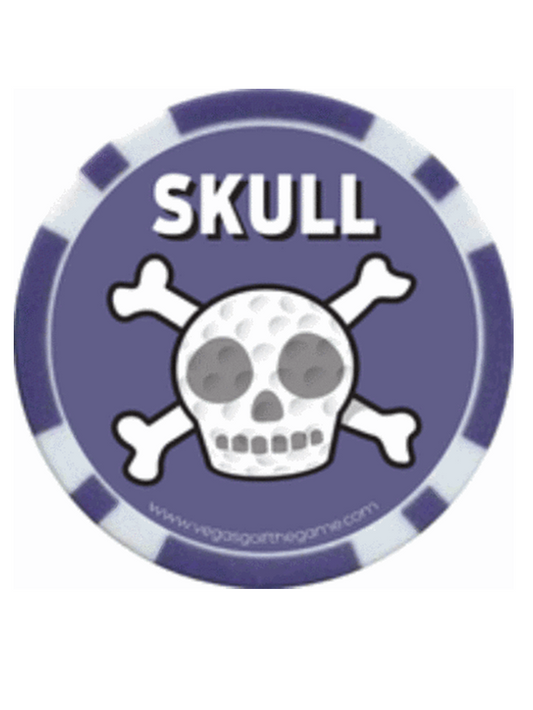 Skull Golf Chip On The Course Golf Betting