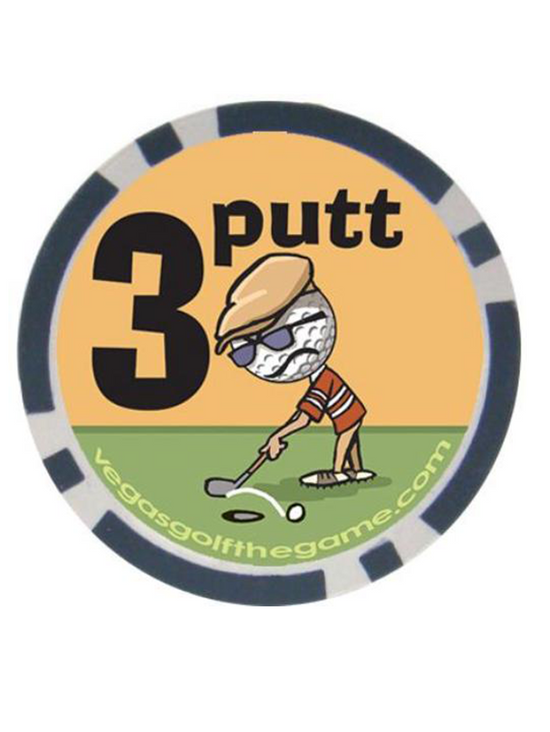 3Putt Golf Betting Chip Vegas Golf Game