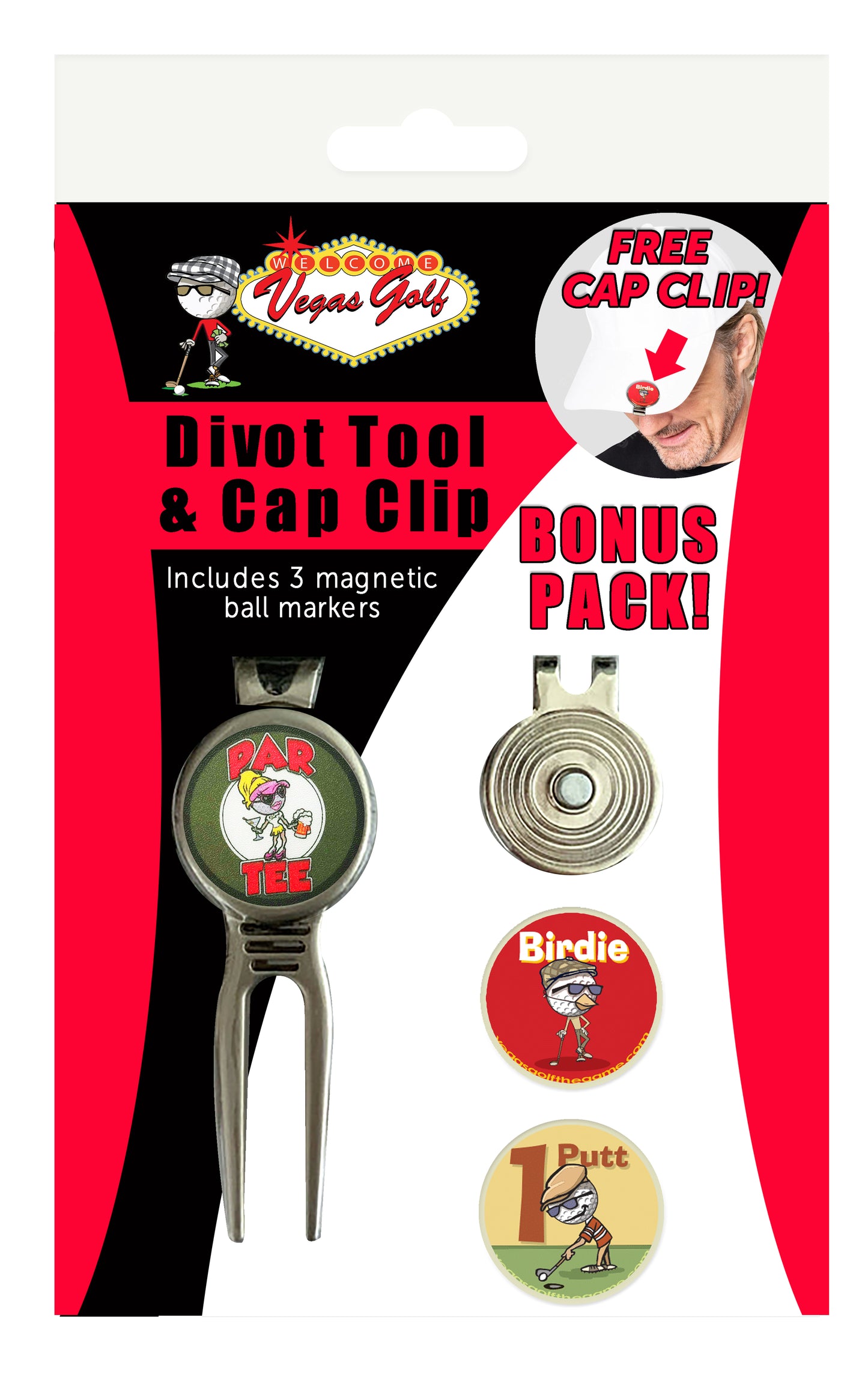 NEW Divot Tool with FREE CAP CLIP -Coming Soon