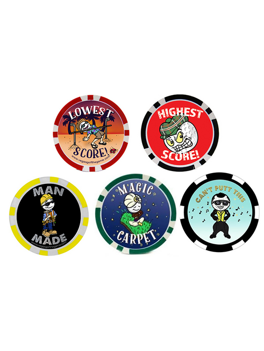 BONUS PACK 3 - Newest Vegas Golf Game Poker Chips