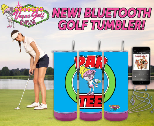 Ladies Par Tee Golf Bluetooth Speaker Tumbler