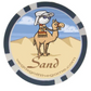 Sand Golf Chip Vegas Golf Betting Chip