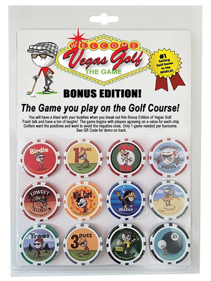 Vegas Golf Poker Chip Game Golf Games for Foursomes